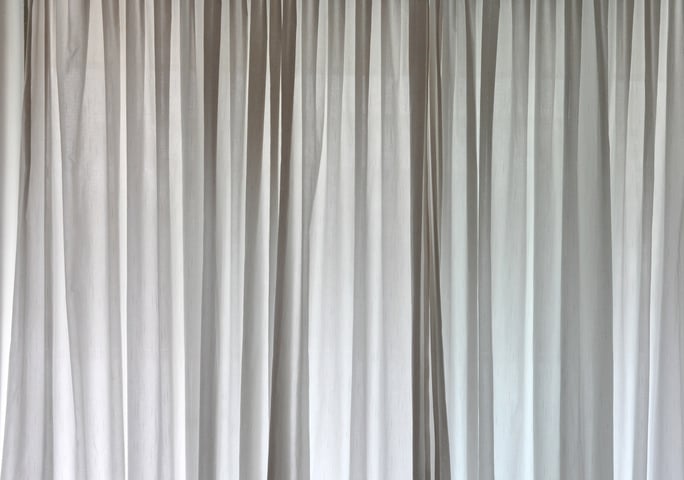 White Curtain Background